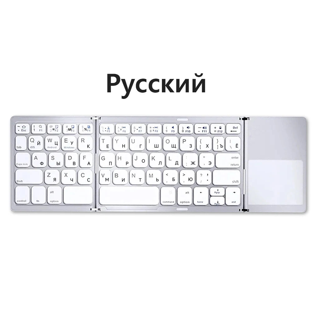 Mini Bluetooth Keyboard with Touchpad