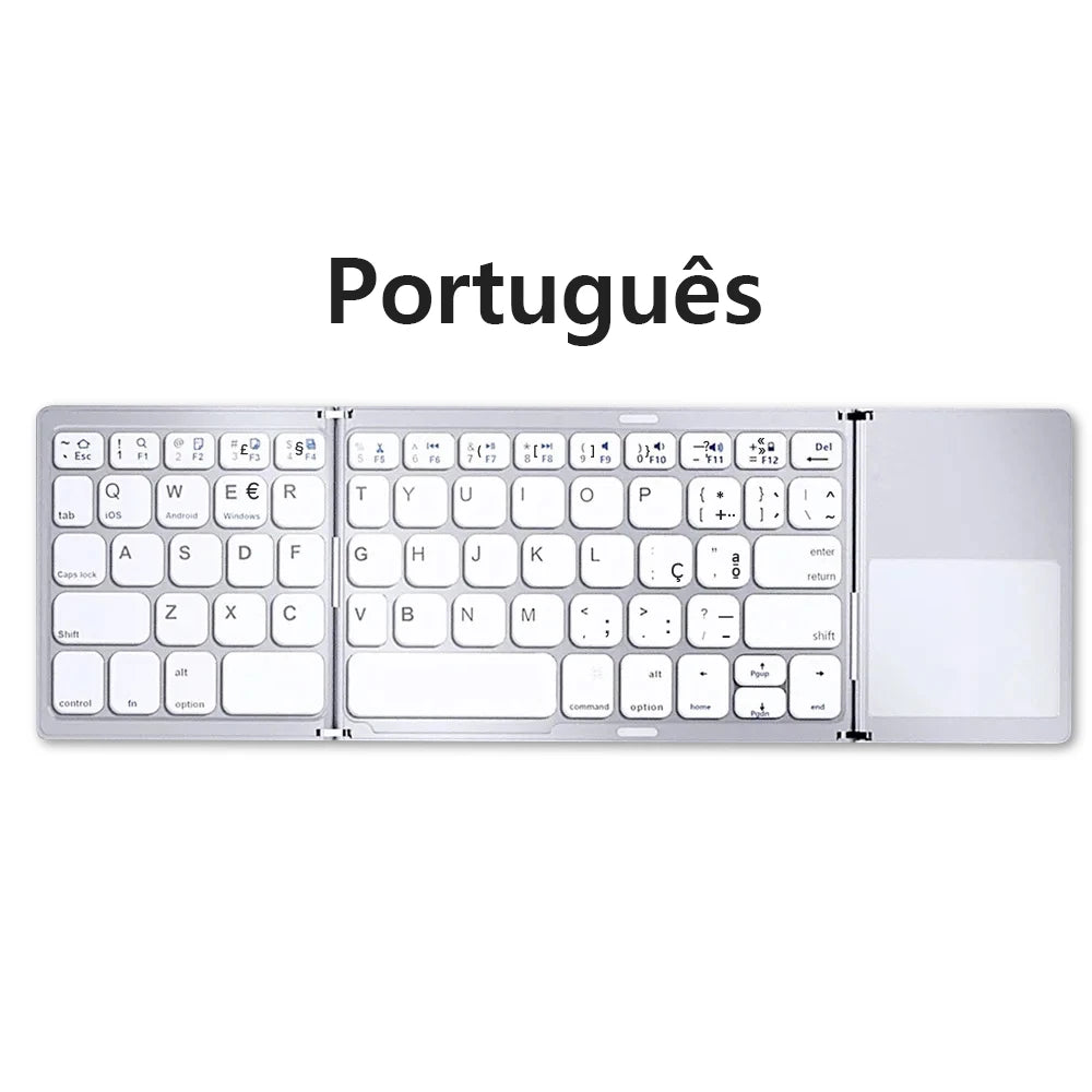 Mini Bluetooth Keyboard with Touchpad