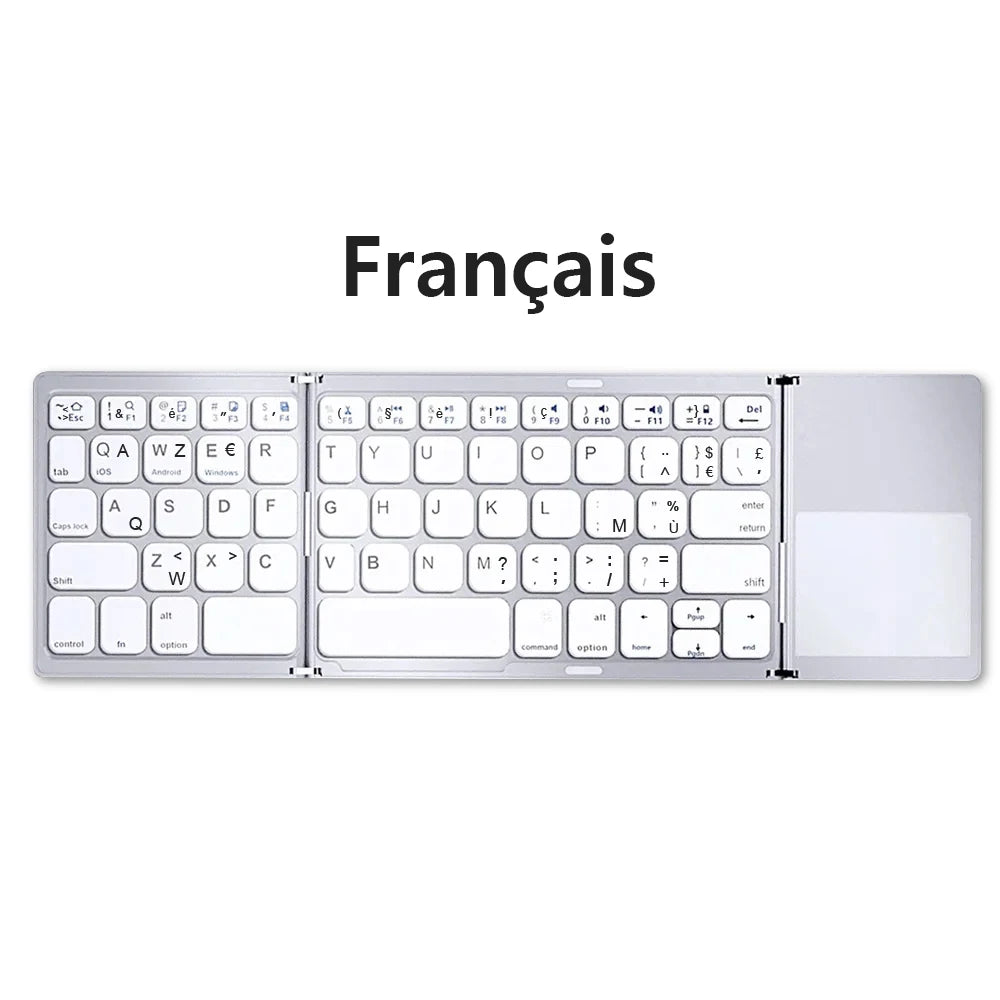 Mini Bluetooth Keyboard with Touchpad