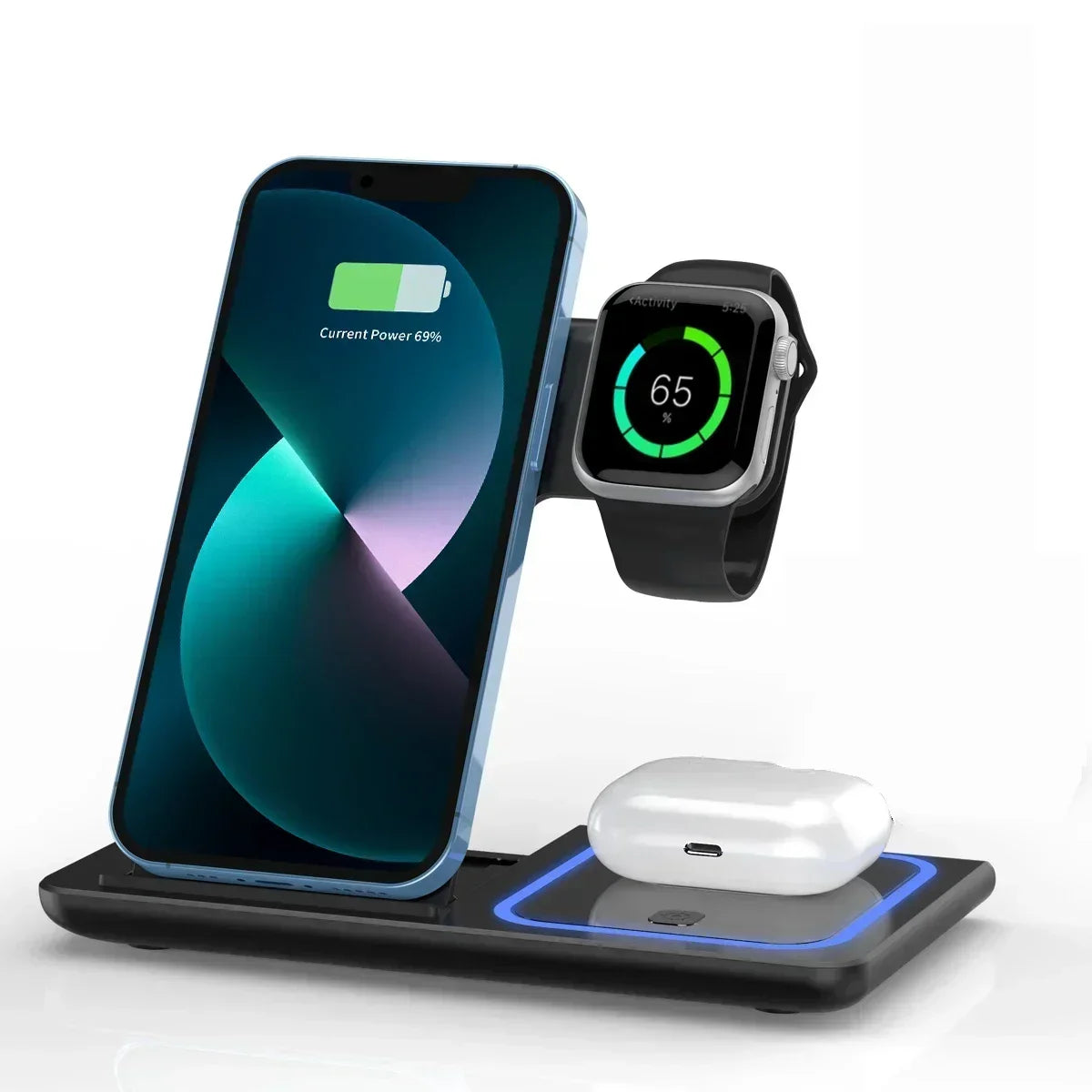 3 in 1 wireless travel charger
