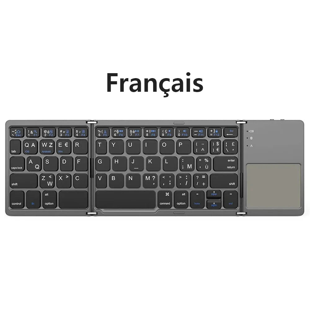Mini Bluetooth Keyboard with Touchpad
