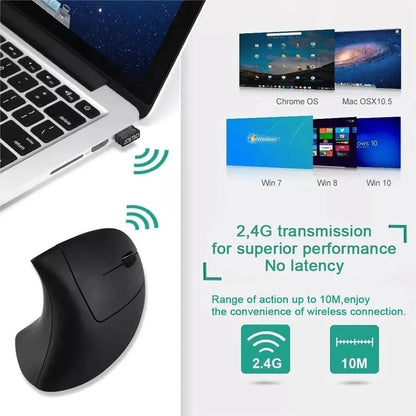ergonomic wireless vertical mouse