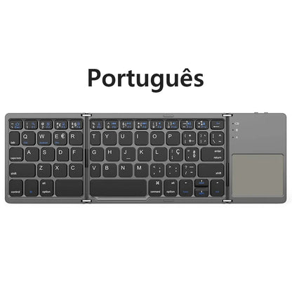 Mini Bluetooth Keyboard with Touchpad