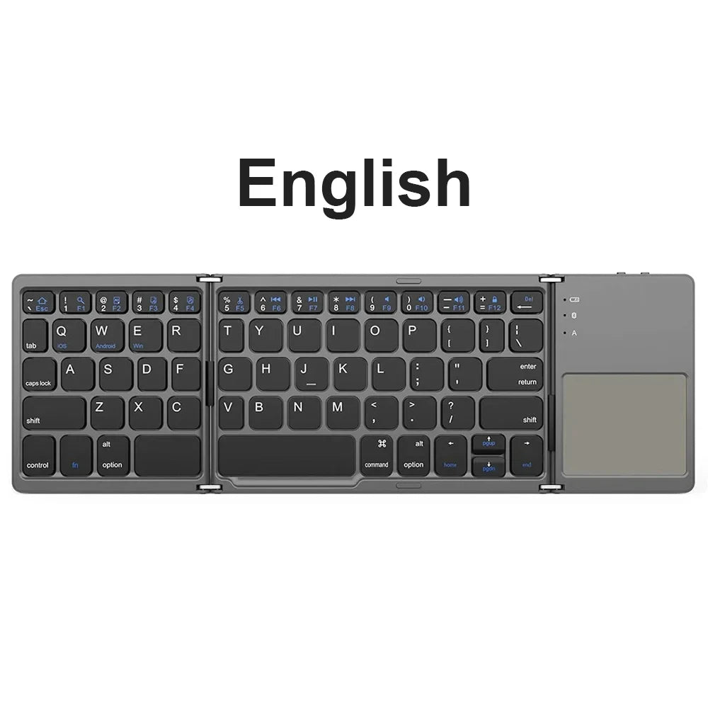 Mini Bluetooth Keyboard with Touchpad