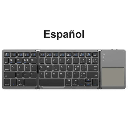 Mini Bluetooth Keyboard with Touchpad