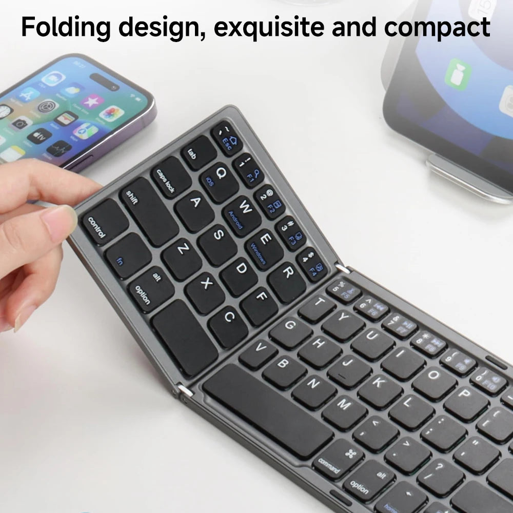 Mini Bluetooth Keyboard with Touchpad