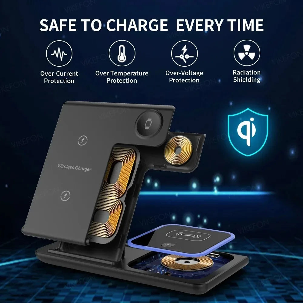 3 in 1 wireless travel charger