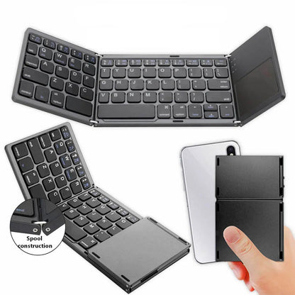 Mini Bluetooth Keyboard with Touchpad